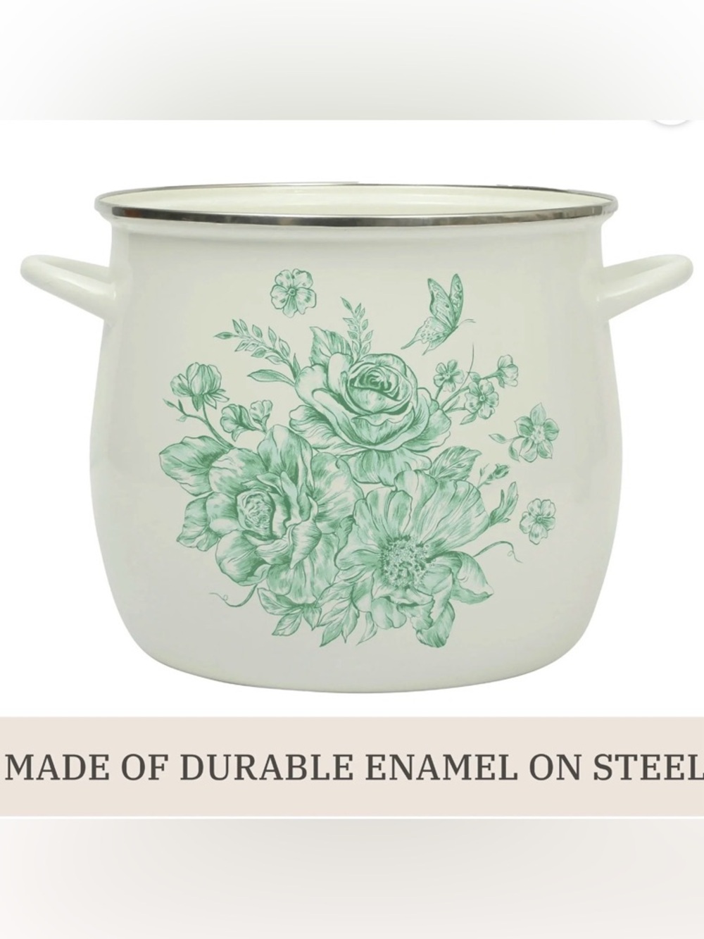 S•A•L•E🔥The Pioneer Woman Green Agatha 12qt Stockpot •Sold Out• - Picture 3 of 6